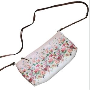 Elliott Lucca Crossbody Bag Purse Pink Floral Flowers Spring Dainty Summer